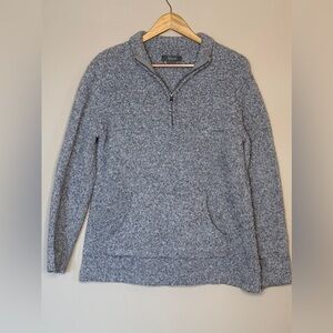 Natural Reflections Charcoal Fleece Pullover